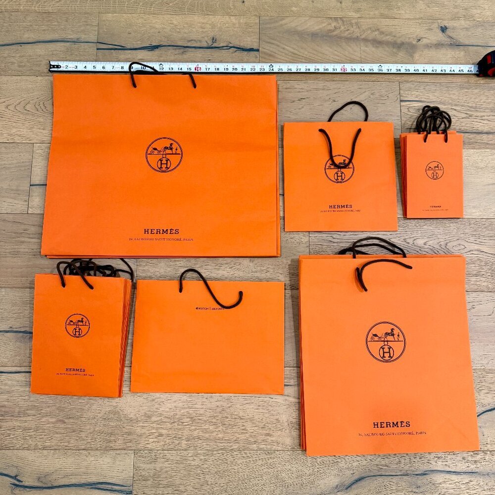 HERMES SHOPPING BAGs